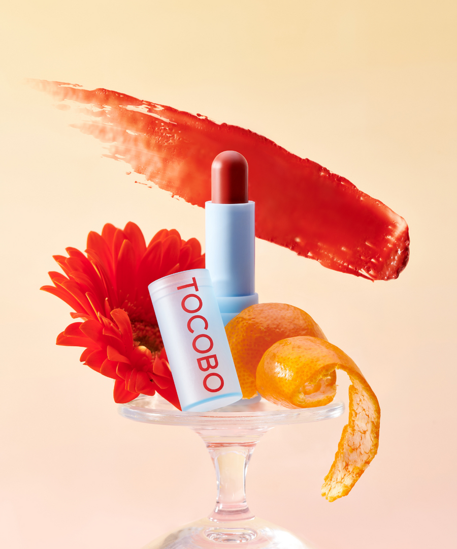 TOCOBO Glass Tinted Lip Balm Tangerine Red 3.5g