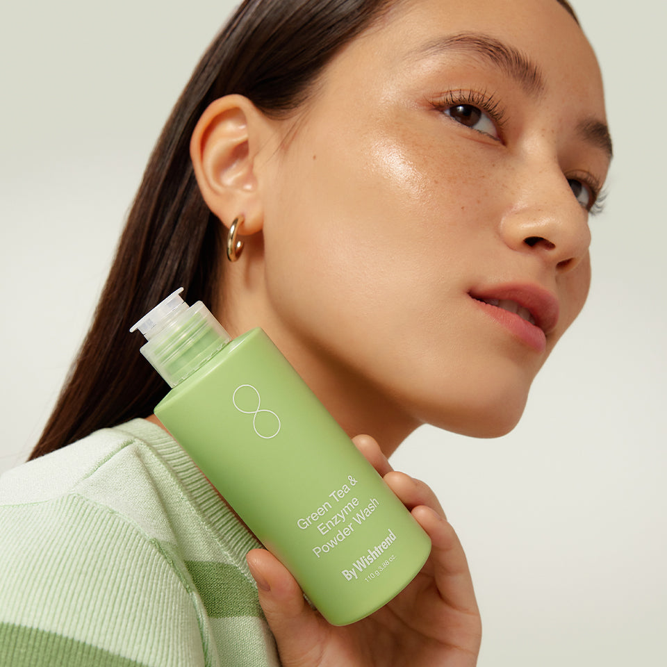 By Wishtrend Green Tea & Enzyme Powder Wash 110g