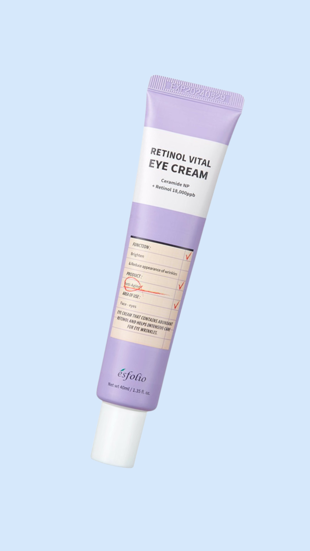 Esfolio Retinol Vital Eye Cream 40ml
