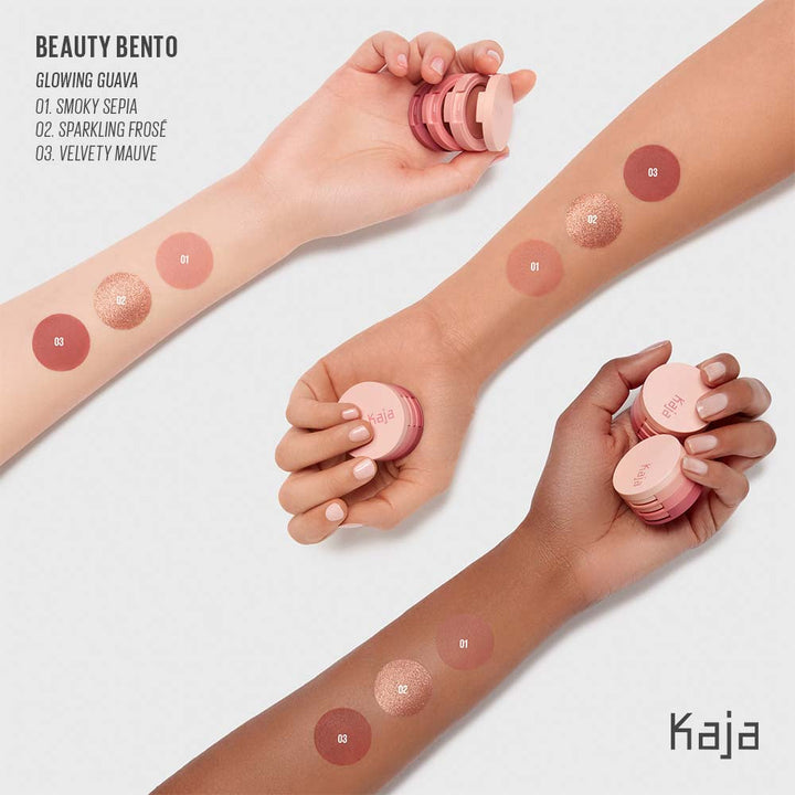 Kaja Beauty Bento 07 Glowing Guava 3 x 0.9 grs