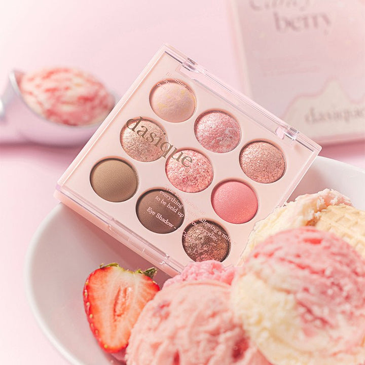 Dasique Ice Cream Glitter Eyeshadow Palette: Candy Berry