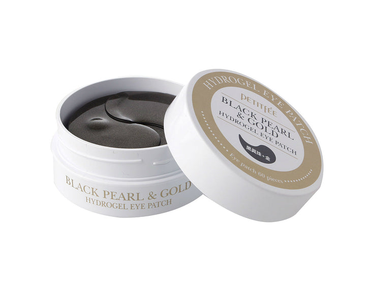 PETITFEE Black Pearl & Gold Hydrogel Eye Patch (60 parches)