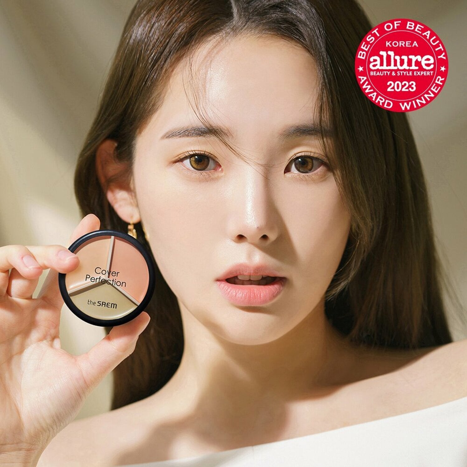 The Saem Cover Perfection Triple Pot Concealer