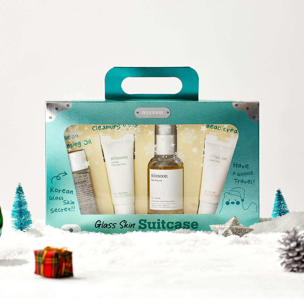 Mixsoon Glass Skin Suitcase (Oil, Foam, Essence, Cream)