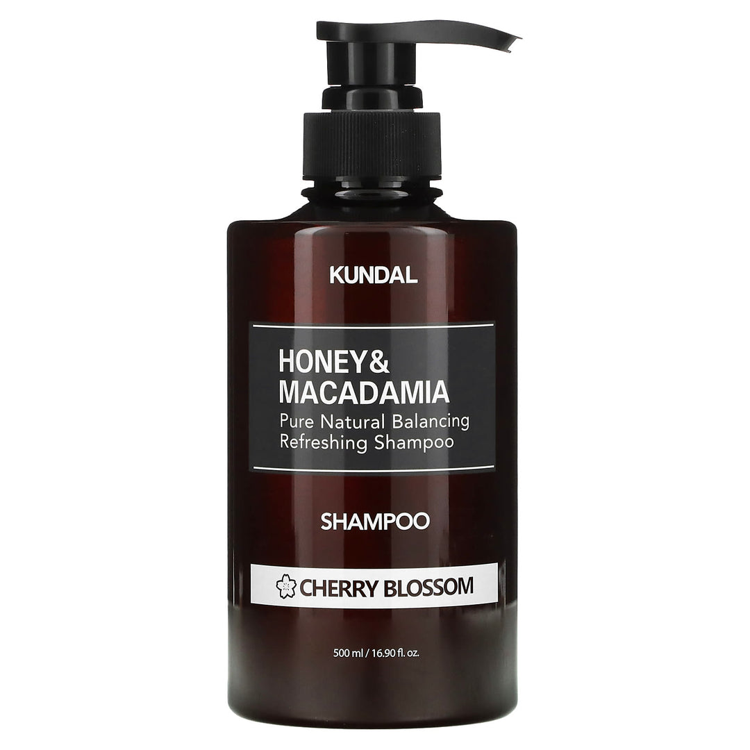 Kundal Honey & Macadamia Shampoo - Cherry Blossom 500ml