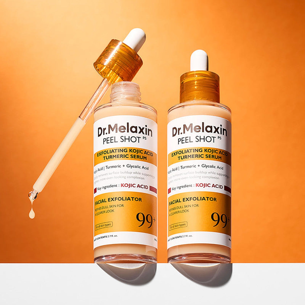 Dr.Melaxin Peel Shot Exfoliating Kojic Acid Turmeric Serum 80ml