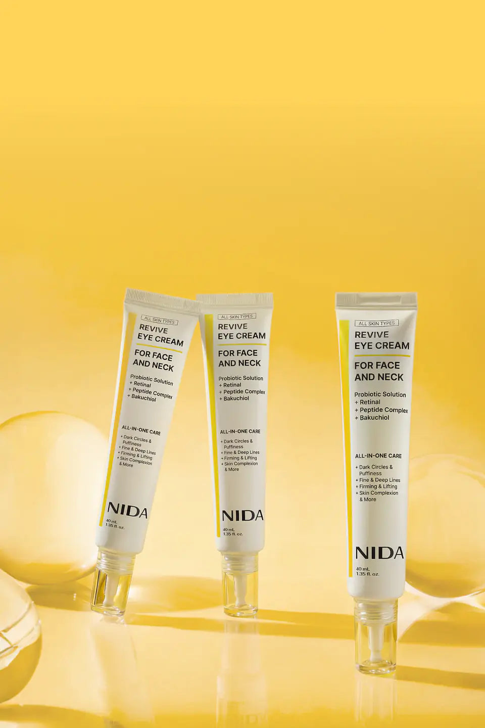NIDA Revive Eye Cream For Face And Neck 40ml