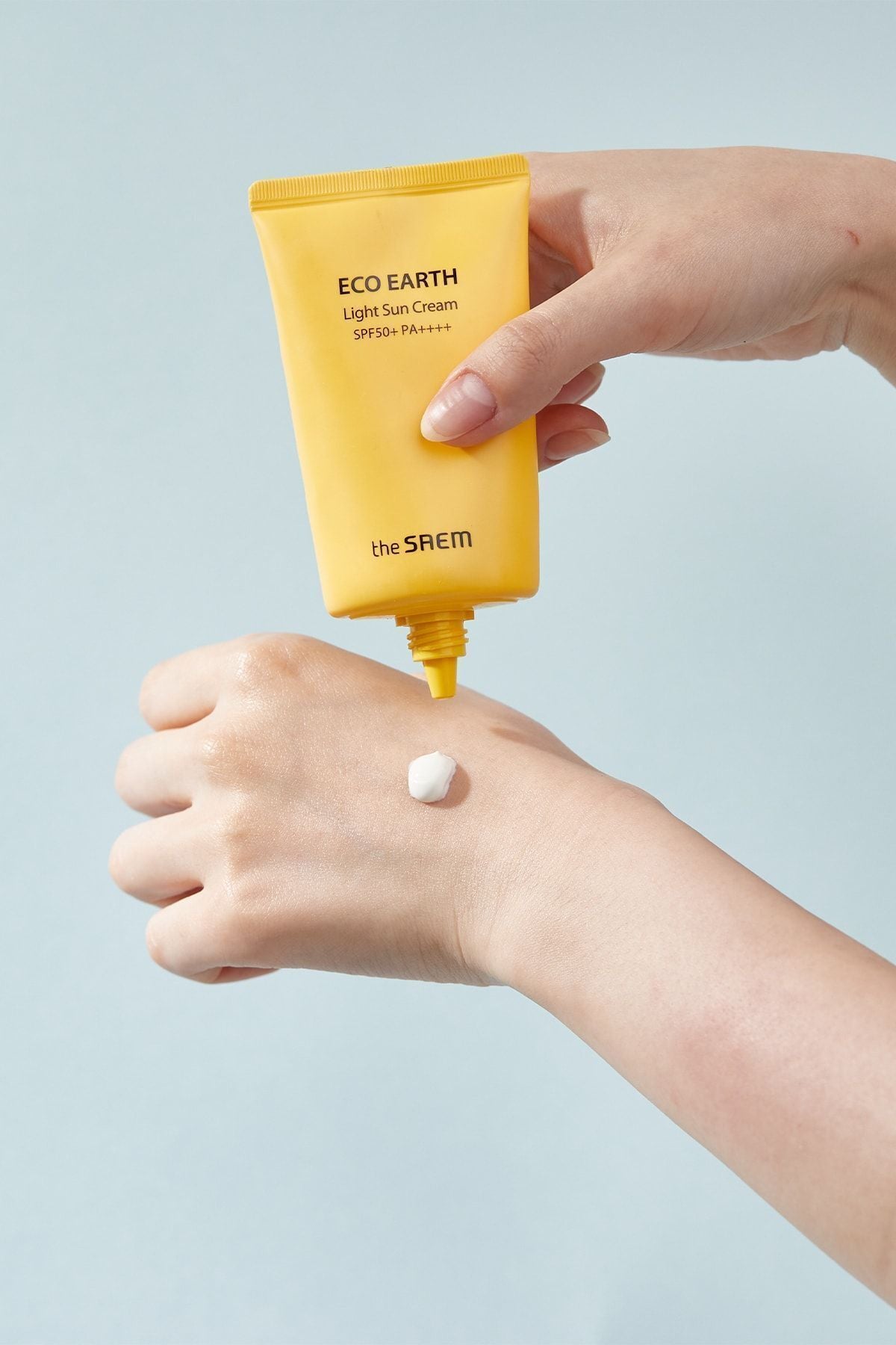 The Saem Eco Earth Power Light Sun Cream SPF50+ PA+++ 50g