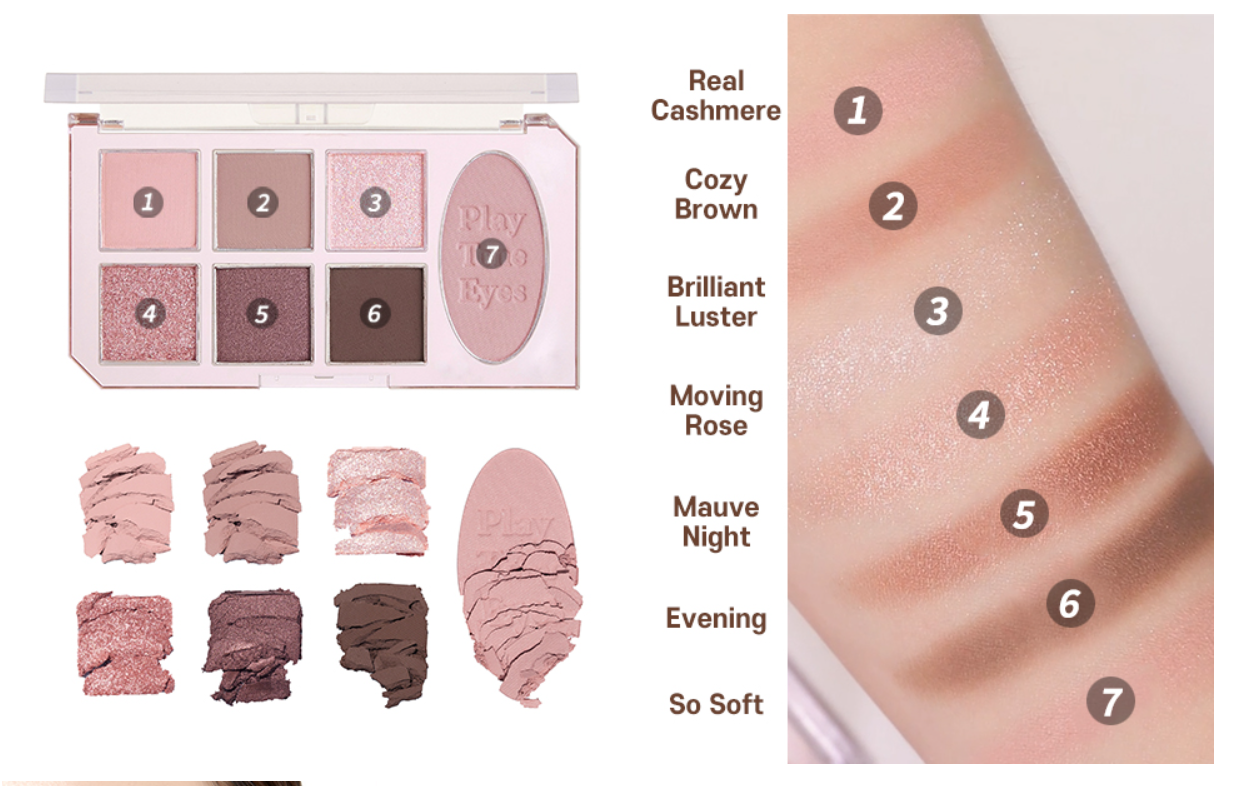 Etude House Play Tone Eye Palette #Cashmere Mauve [Vencimiento próximo]