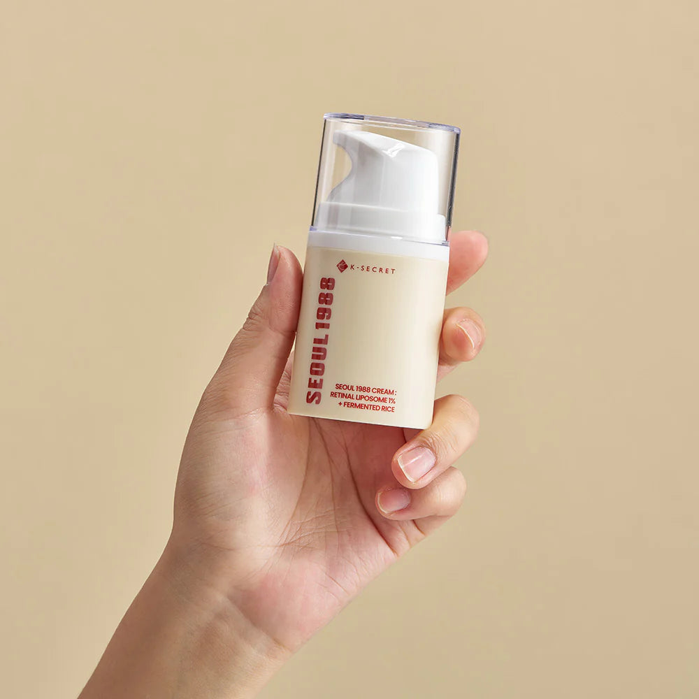K-SECRET SEOUL 1988 Cream : Retinal Liposome 1% + Fermented Rice 50ml