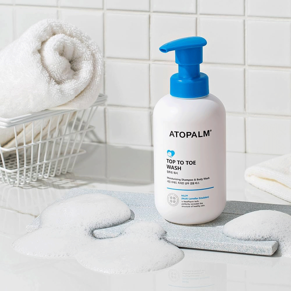 ATOPALM Top to Toe Wash 300ml