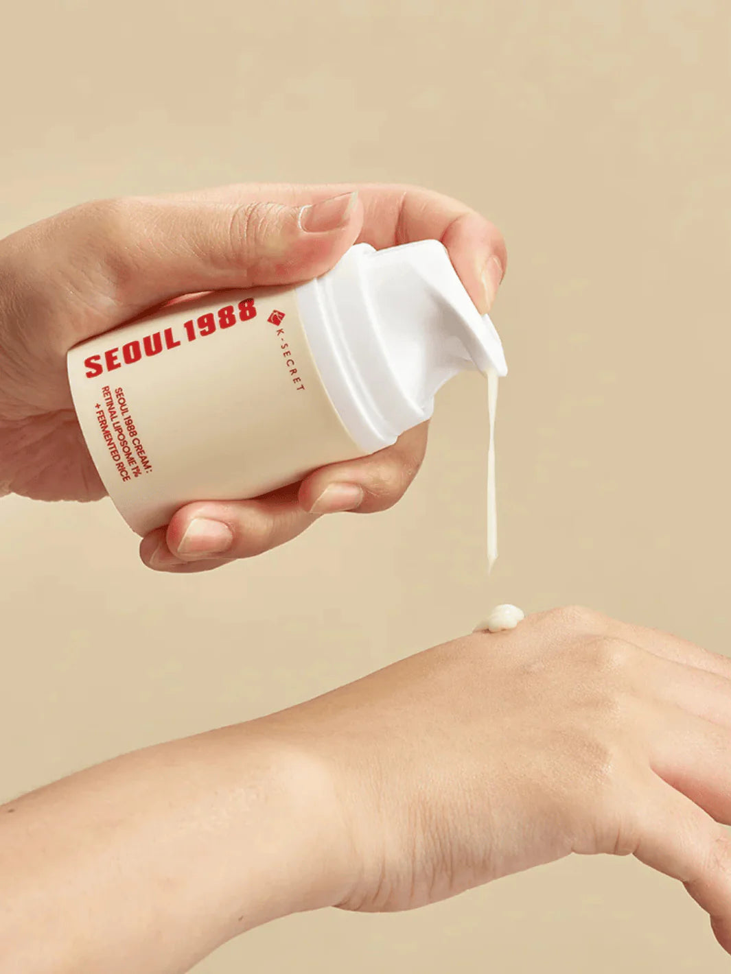 K-SECRET SEOUL 1988 Cream : Retinal Liposome 1% + Fermented Rice 50ml