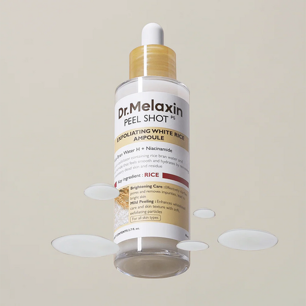 Dr. Melaxin Peel Shot Exfoliating White Rice Ampoule 80ml – Rakuen