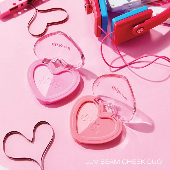 Lily By Red Luv Beam Cheek Duo Brush Set