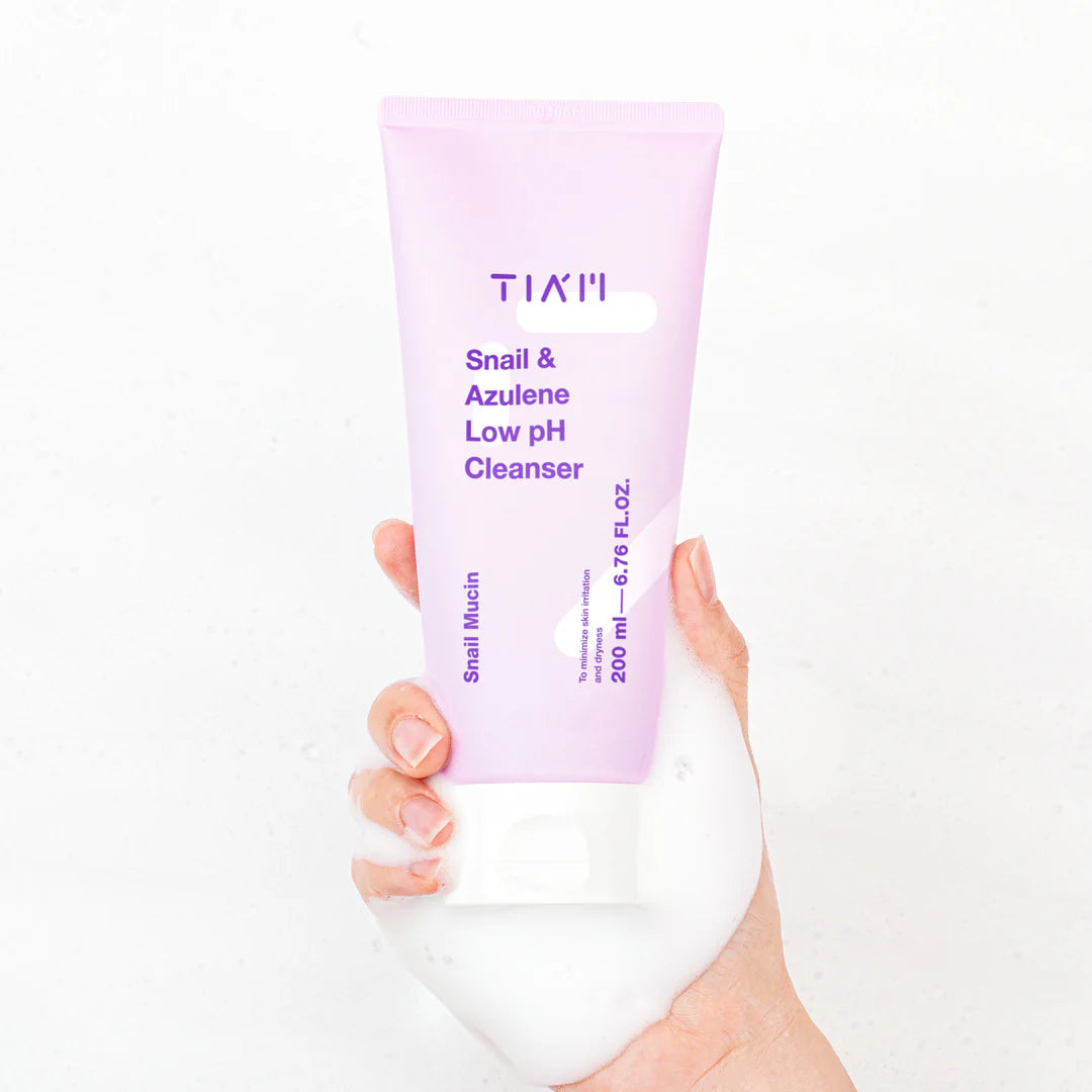 TIAM Snail & Azulene Low pH Cleanser 200ml