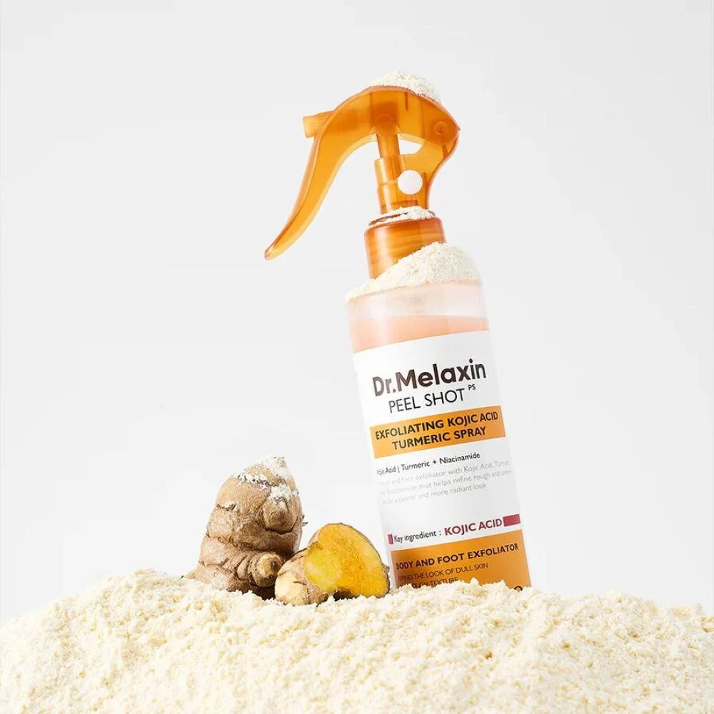 Dr.Melaxin Peel Shot Exfoliating Kojic Acid Turmeric Spray 200ml – Rakuen