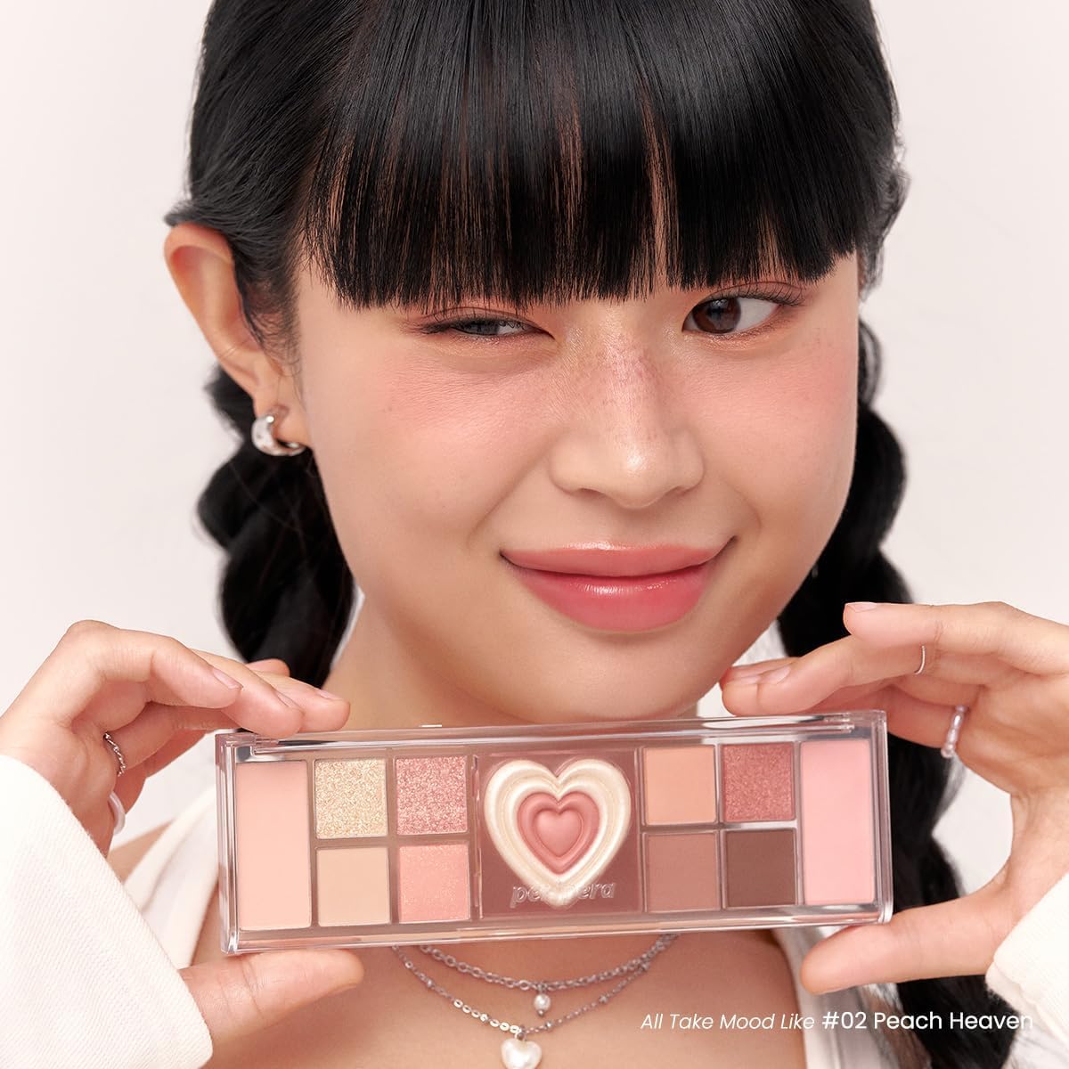 Peripera All Take Mood Like Palette 02 Peach Heaven