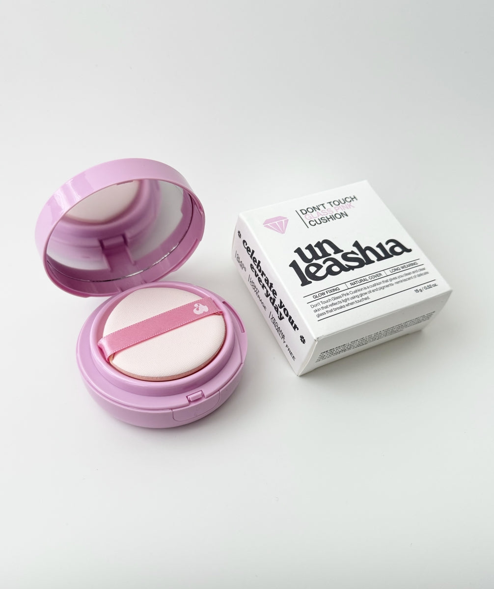 Unleashia Don't Touch Glass Pink Cushion SPF50+ PA++++