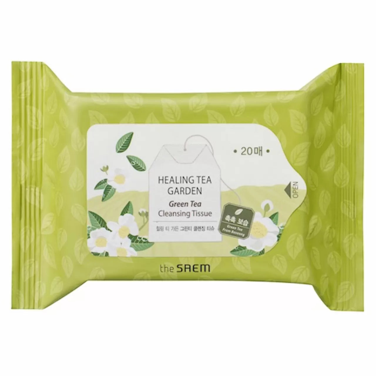 The Saem Healing Tea Garden Green Tea Cleansing Tissue