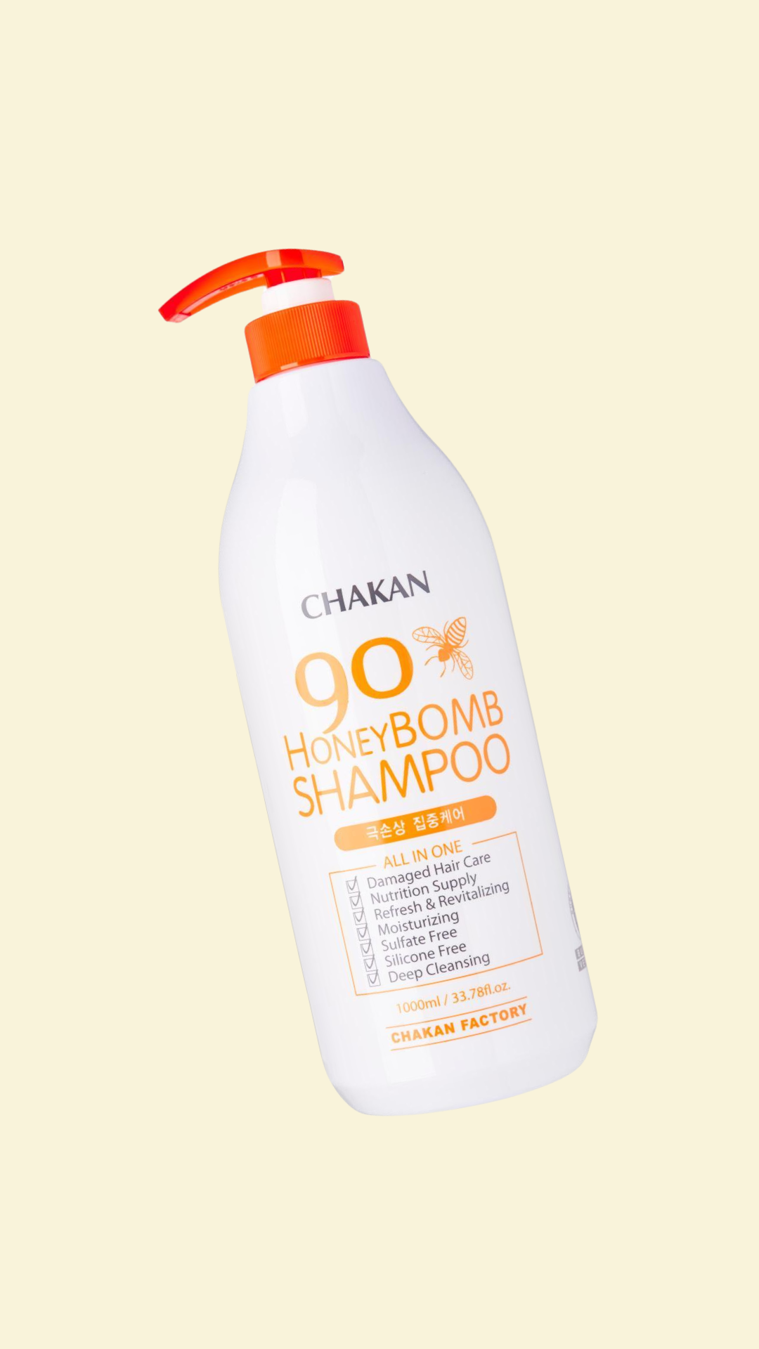 Chakan Factory Honey Bomb 90% Shampoo 1000ml