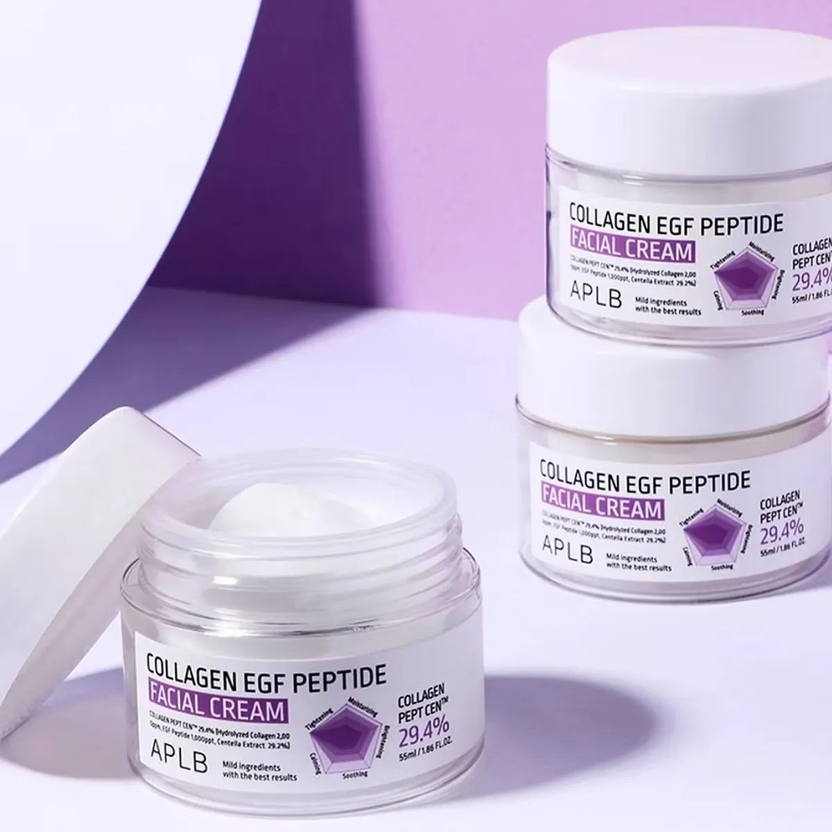 APLB Collagen EGF Peptide Facial Cream 55ml