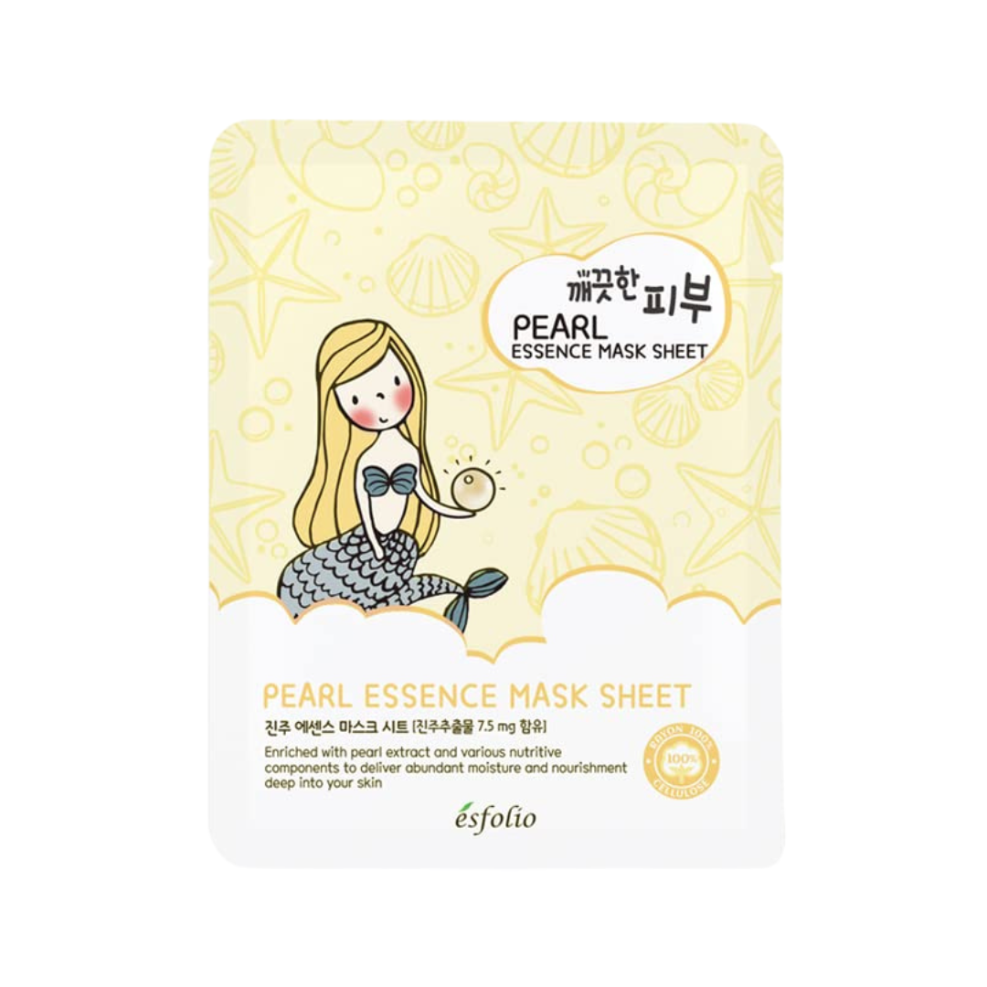 Esfolio Pure Skin Pearl Essence Mask Sheet