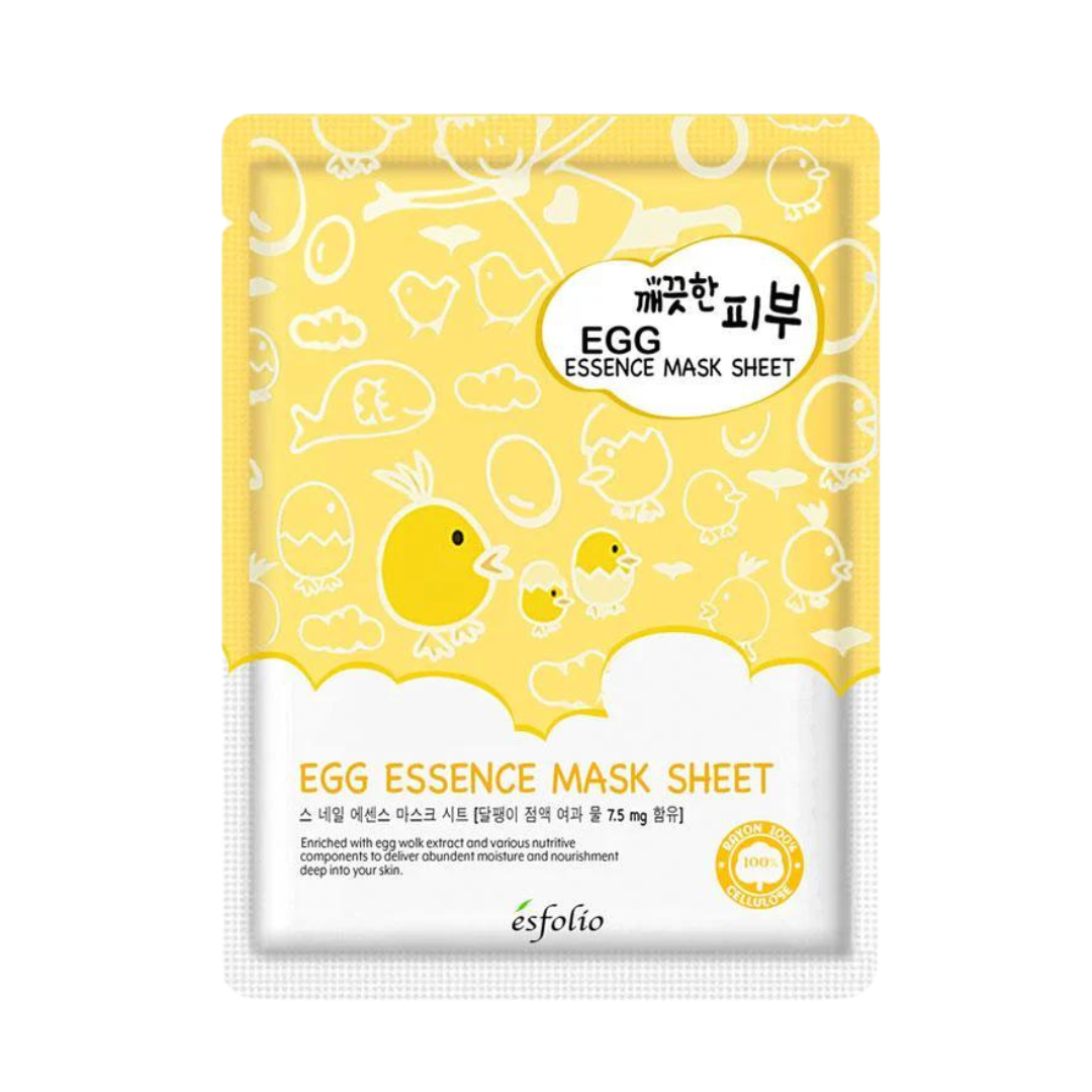 Esfolio Pure Skin Egg Essence Mask Sheet