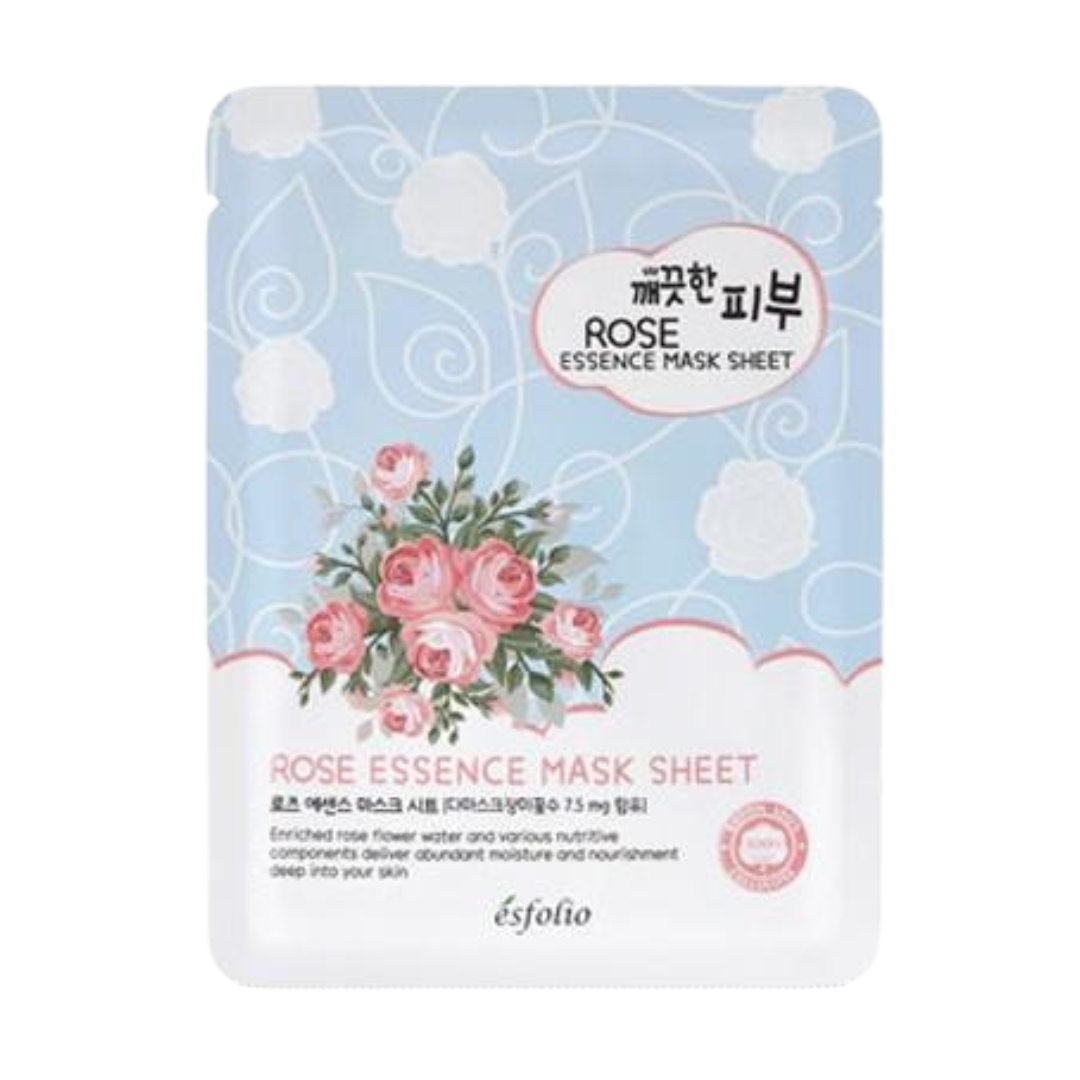 Esfolio Pure Skin Rose Essence Mask Sheet