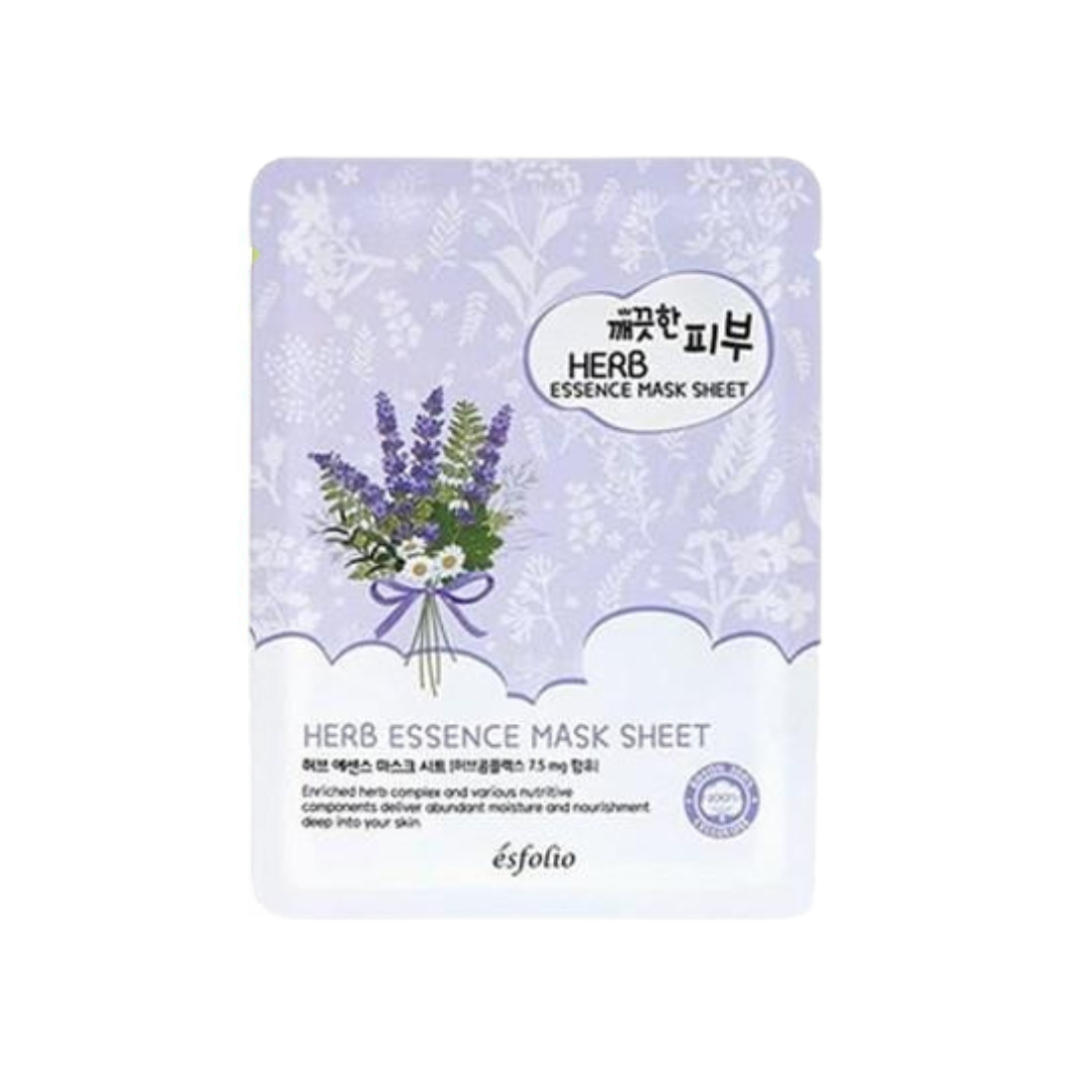 Esfolio Pure Skin Herb Essence Mask Sheet