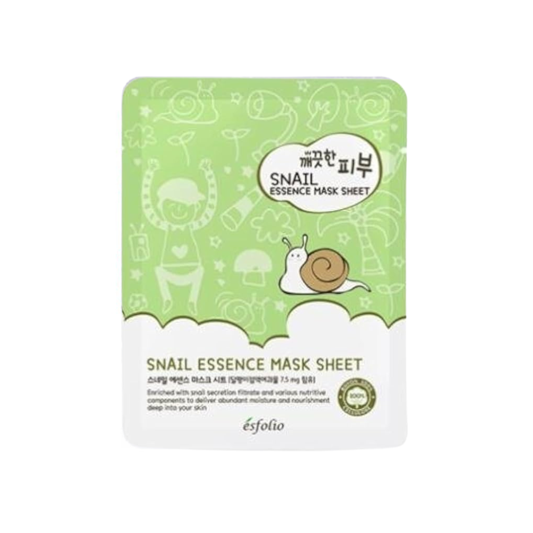 Esfolio Pure Skin Snail Essence Mask Sheet