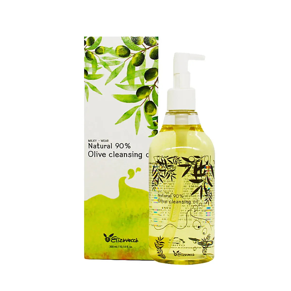 Elizavecca Natural 90% Olive Cleansing Oil 300ml