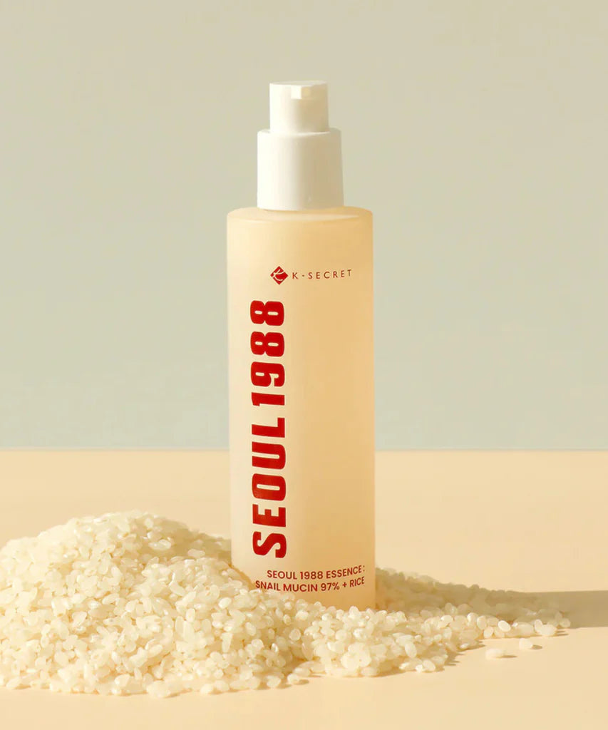 SEOUL 1988 Essence : Snail Mucin 97% + Rice 100ml