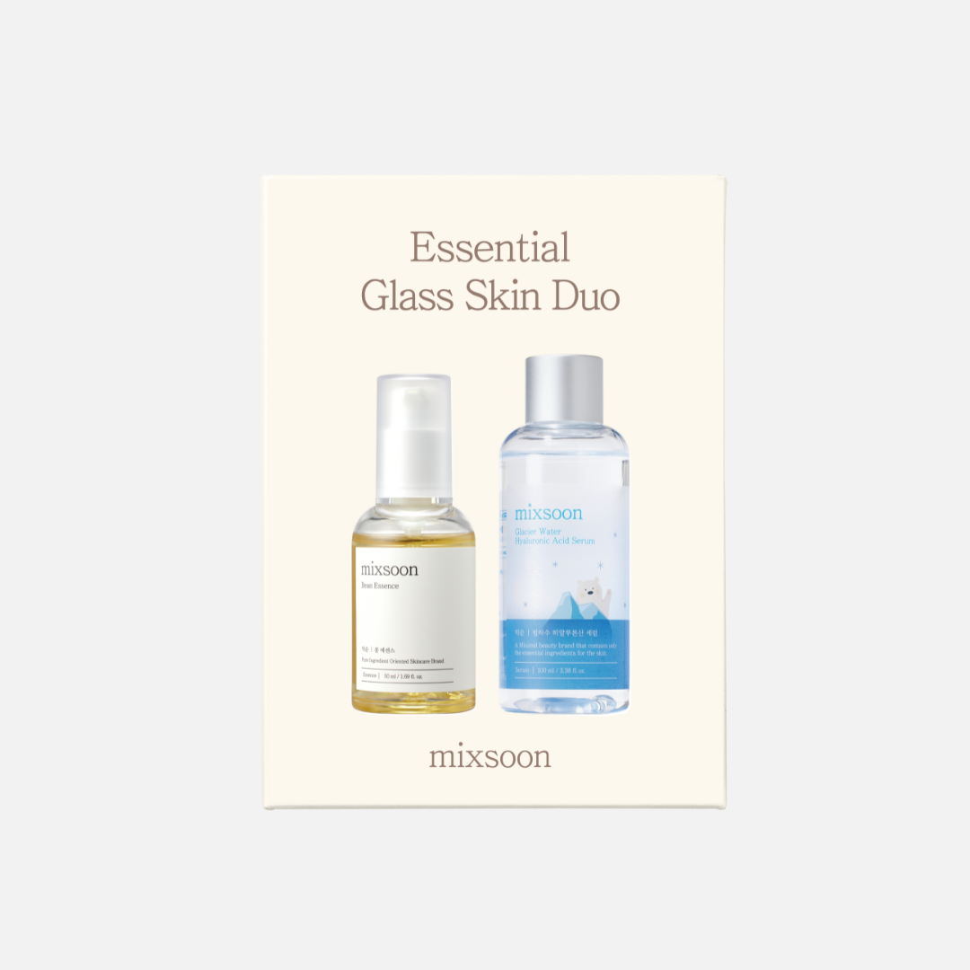 Mixsoon Essential Glass Skin Duo (Essence 50ml, Serum 100ml)