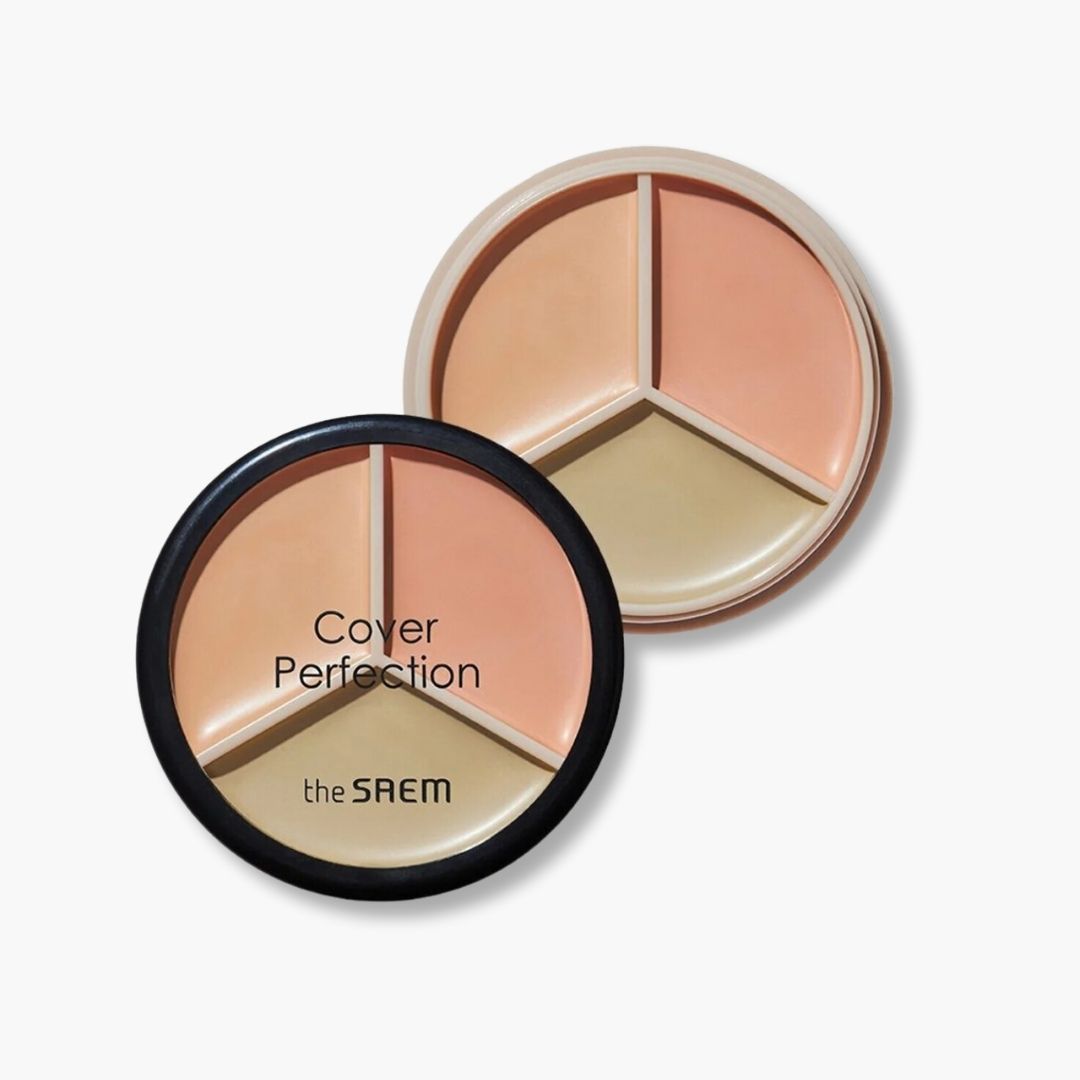 The Saem Cover Perfection Triple Pot Concealer