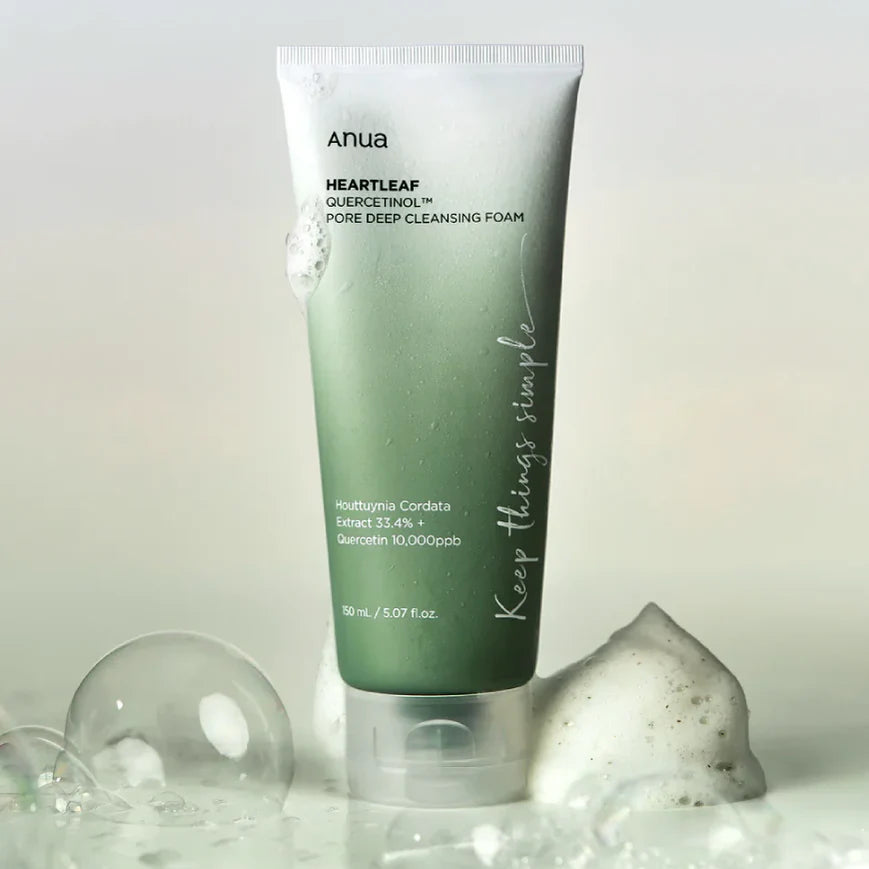 Anua Heartleaf Quercetinol Pore Deep Cleansing Foam 150ml
