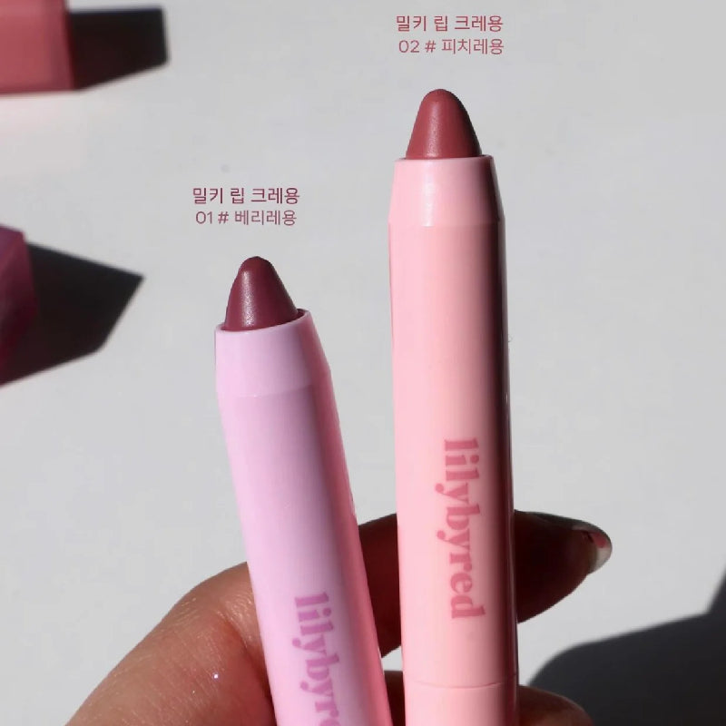 Lily By Red Sweet Liar Milky Tint Milky Lip Crayon Set (2 Colores)