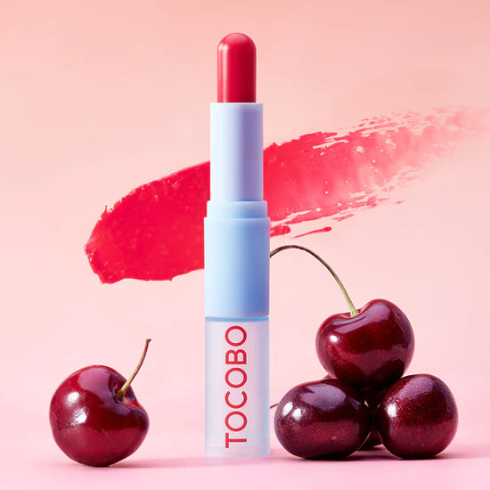 TOCOBO Glass Tinted Lip Balm - Glass Tinted Flush Cherry 3.5g