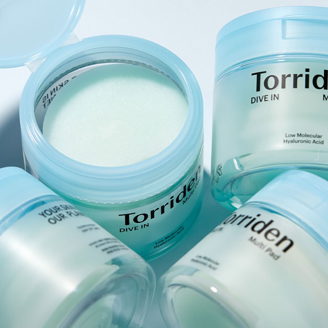 Torriden Dive-In Low Molecular Hyaluronic Acid Multi Pad (80 unidades)