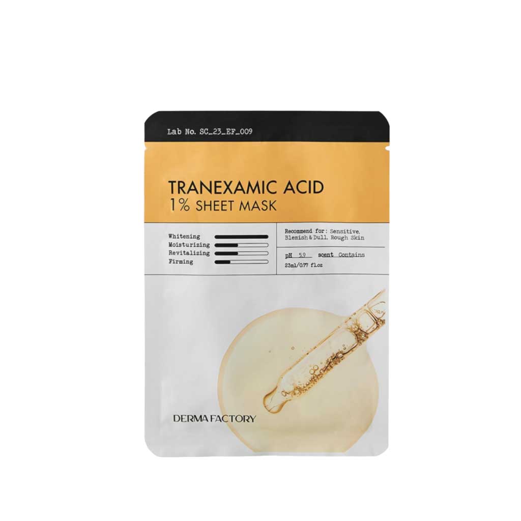 Derma Factory Tranexamic Acid 1% Sheet Mask