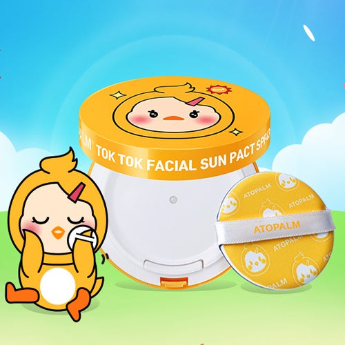 ATOPALM Tok Tok Facial Sun Pact SPF43 PA+++ 15g
