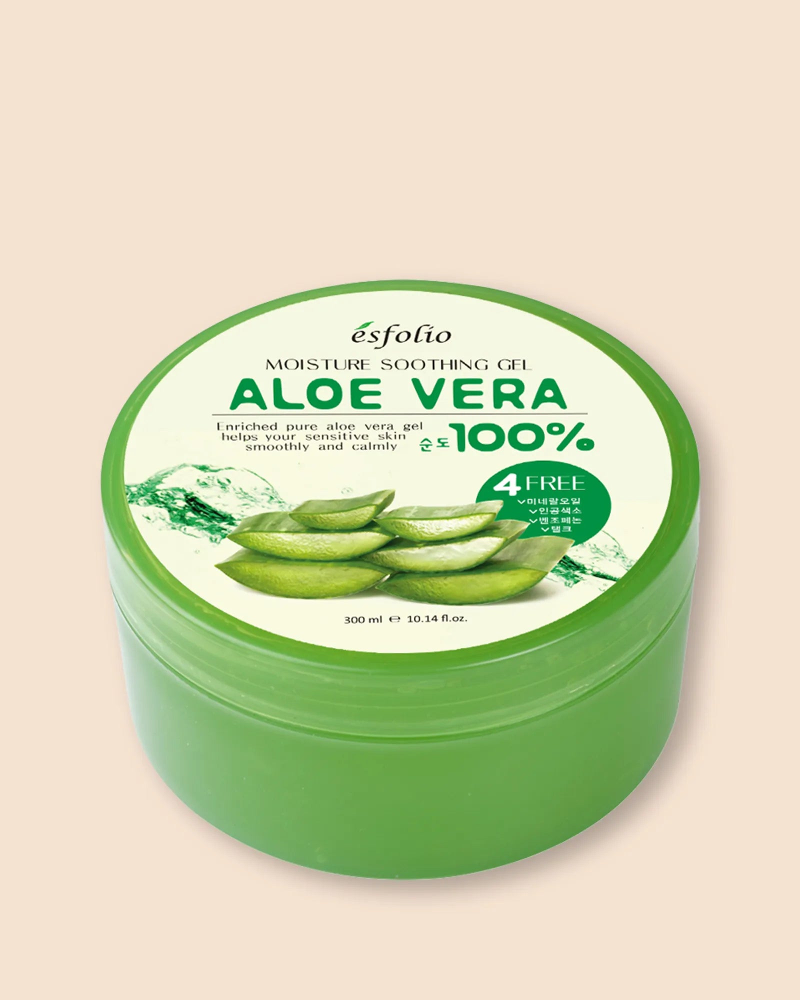 Esfolio Aloe Vera Moisture Soothing Gel (100%) 300ml