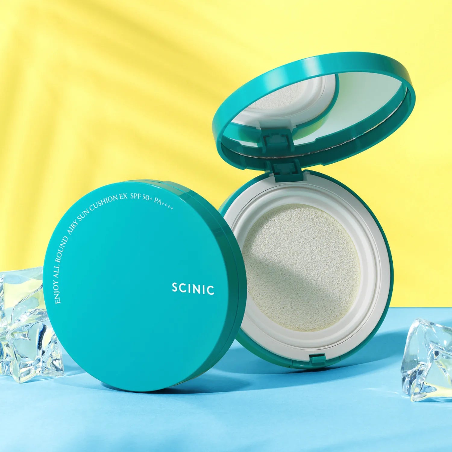 Scinic Enjoy All Round Airy Sun Cushion EX (SPF 50+ PA++++) 25g