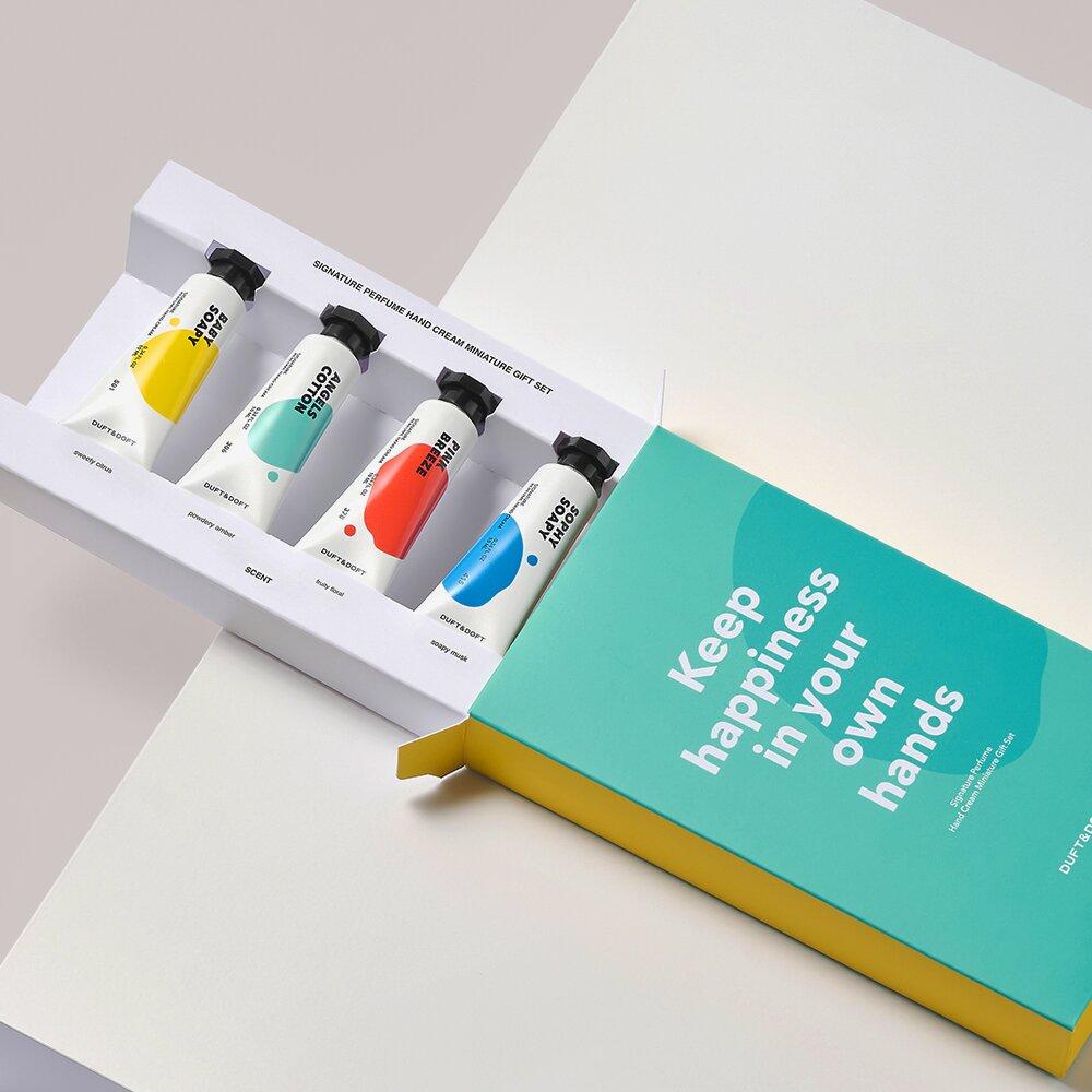 Duft & Doft Signature Perfume Hand Cream Mini Set (4ea)