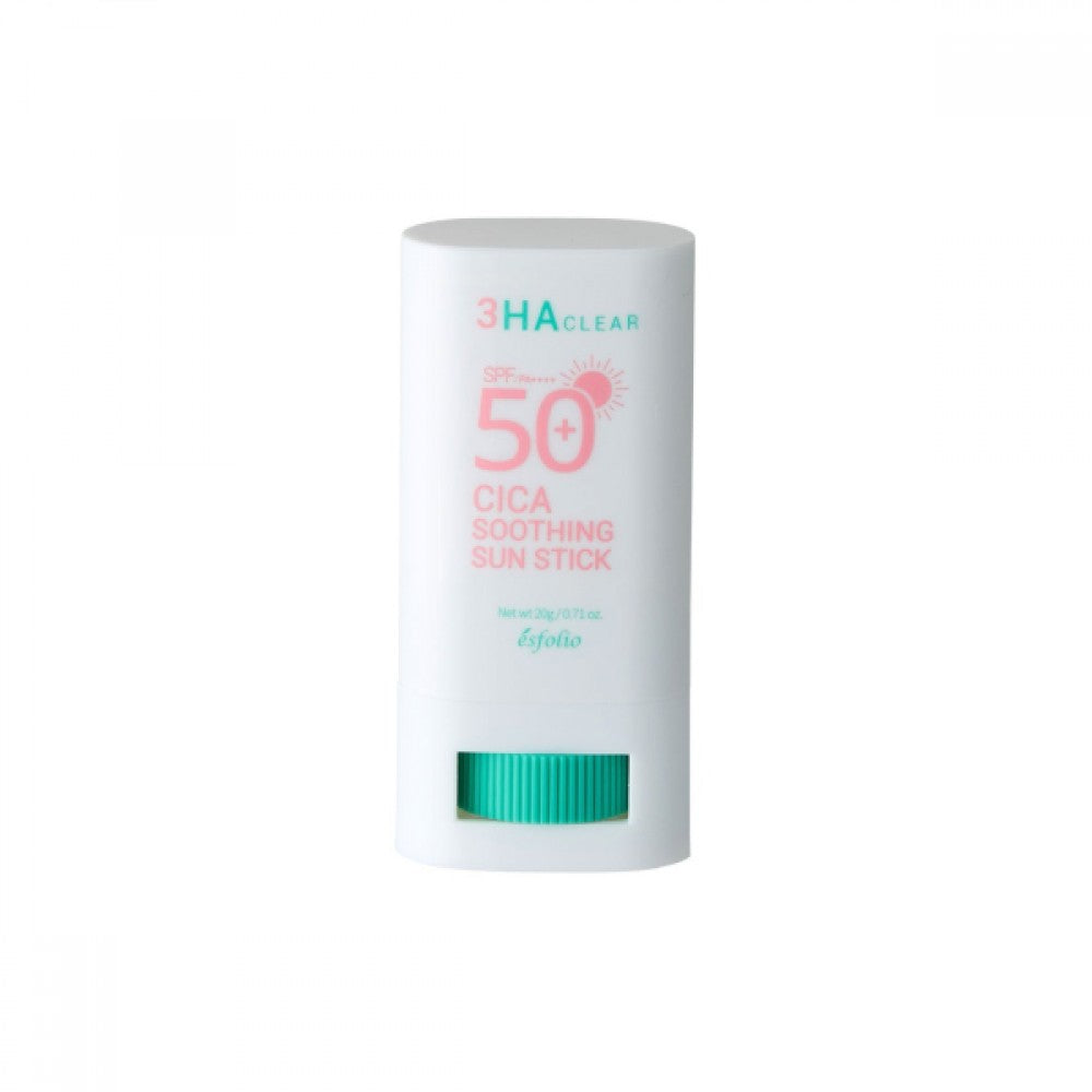 Esfolio 3HA Clear Cica Soothing Sun Stick SPF50+ PA++++ 20g