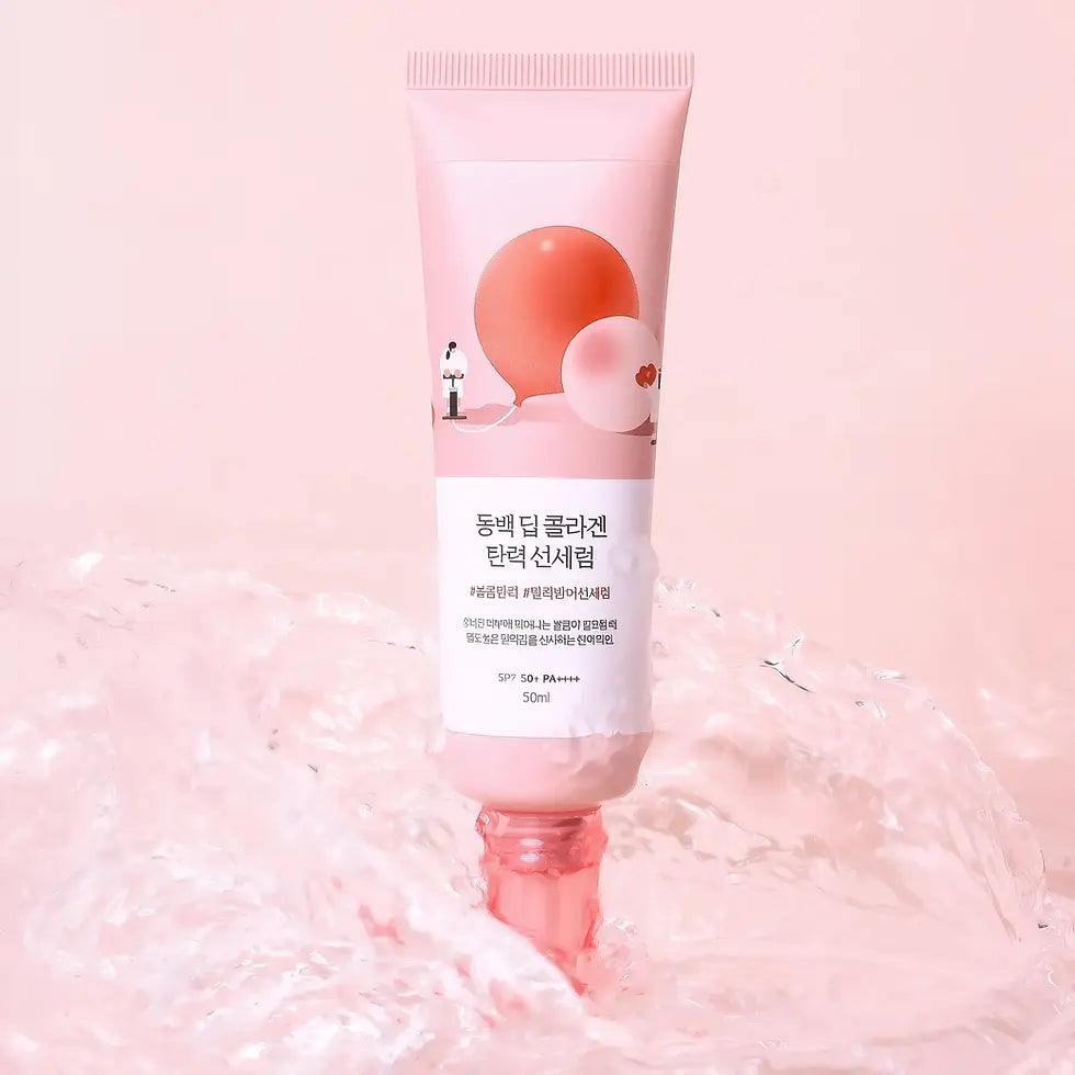 Round Lab Camellia Deep Collagen Firming Sun Serum SPF50+ PA++++ 50ml