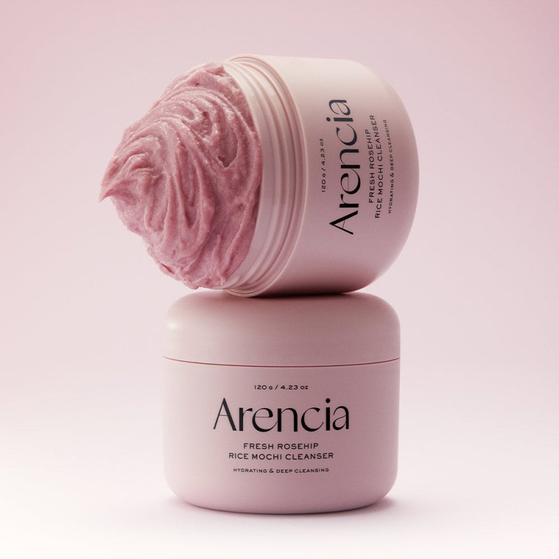 Arencia Fresh Rosehip Rice Mochi Cleanser 120g
