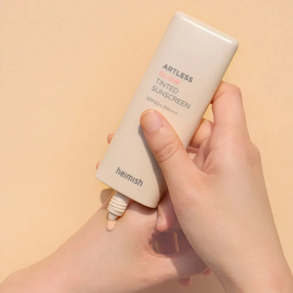 Heimish Artless Glow Tinted Sunscreen Shine Beige SPF50+ PA++++ 40ml