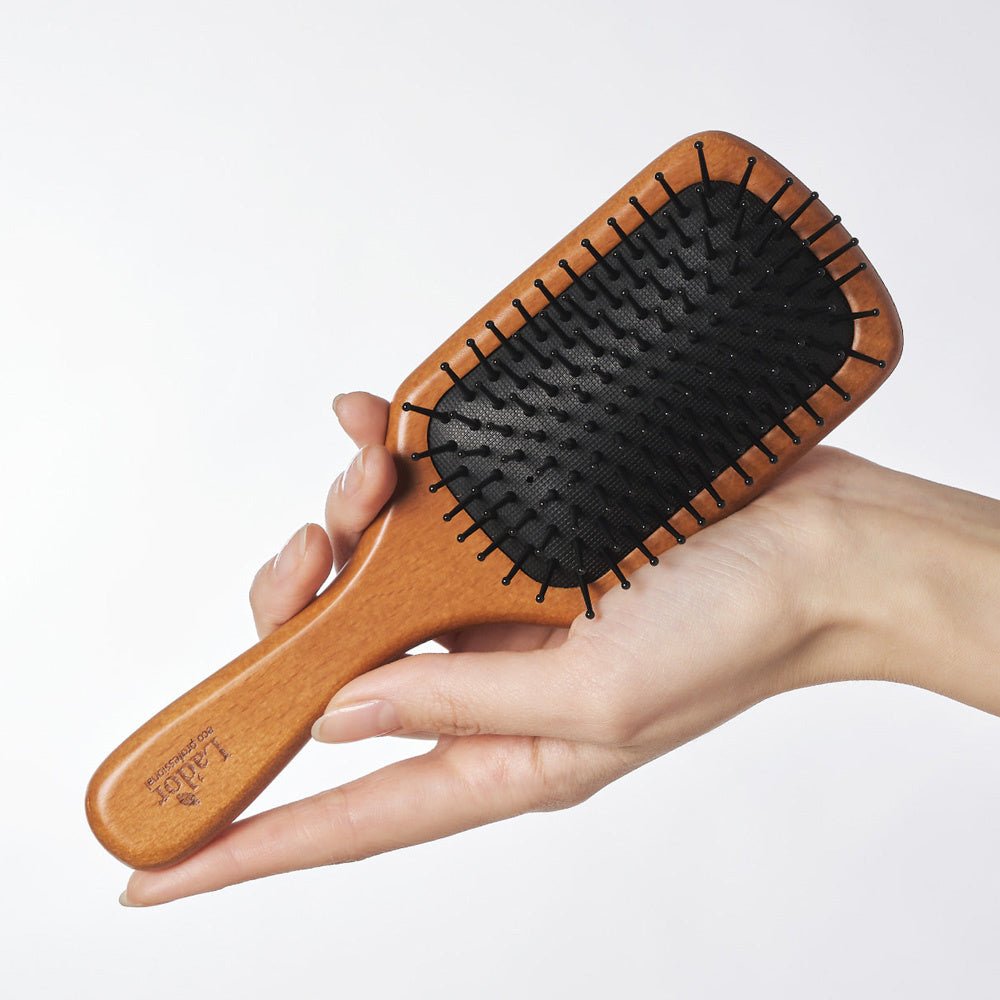 La'dor Middle Wooden Paddle Brush