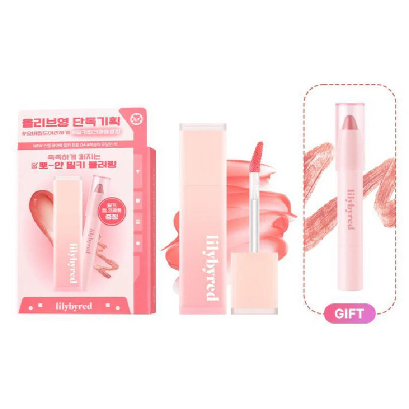 Lily By Red Sweet Liar Milky Tint Milky Lip Crayon Set (2 Colores)