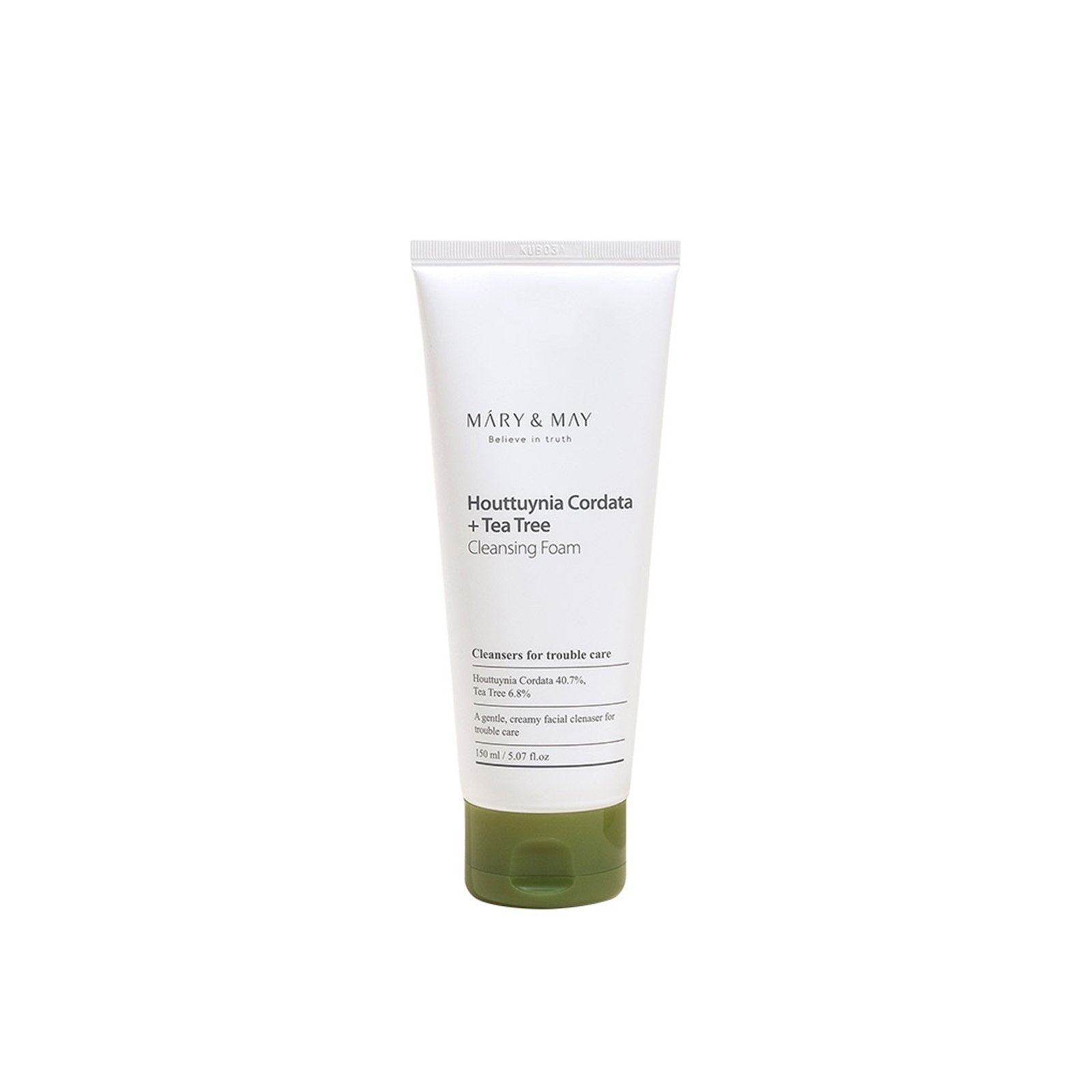 Mary&May Houttuynia Cordata + Tea Tree Cleansing Foam 150ml